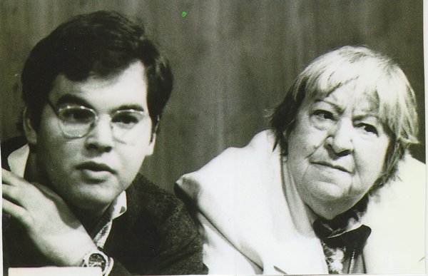 Pablo Méndez y Gloria Fuertes